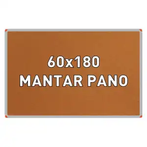 Mantar Pano 60x180 (Alüminyum Çerçeve)
