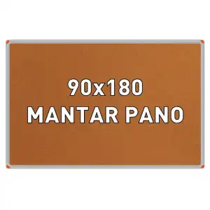 Mantar Pano 90x180 (Alüminyum Çerçeve)