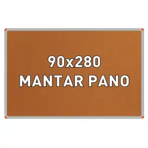Mantar Pano 90x280 (Alüminyum Çerçeve)