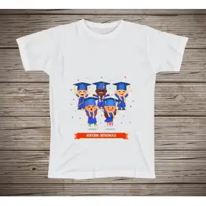 Mezuniyet Baskılı Tişört 1