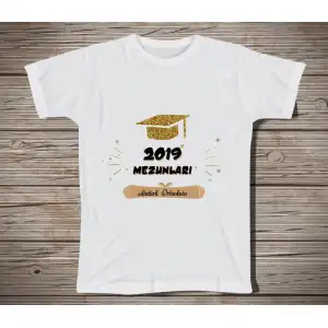 Mezuniyet Baskılı Tişört 3