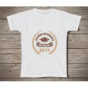 Mezuniyet Baskılı Tişört 4