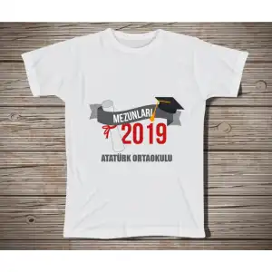 Mezuniyet Baskılı Tişört 5