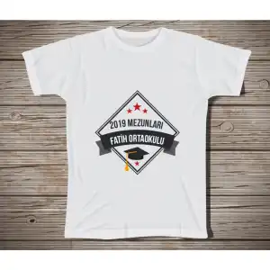 Mezuniyet Baskılı Tişört 6