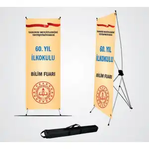 Okul Bilim Fuarı Branda ve X Banner Branda Standı 2