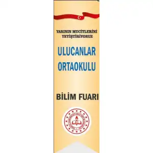 Okul Bilim Fuarı Kırlangıç Bayrak 2