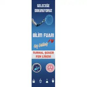 Okul Bilim Fuarı Kitap Ayracı 2