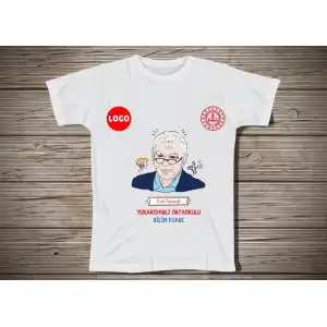 Okul Bilim Fuarı Tişört 107 (Gazi Yaşargil)