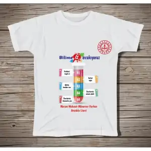 Okul Bilim Fuarı Tişört 27