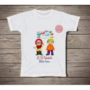 Okul Bilim Fuarı Tişört 32