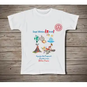 Okul Bilim Fuarı Tişört 35