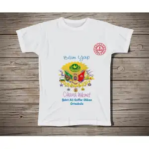 Okul Bilim Fuarı Tişört 55