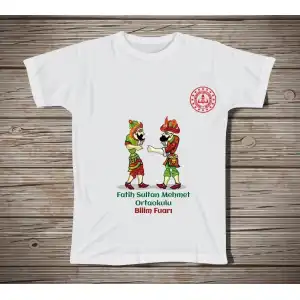 Okul Bilim Fuarı Tişört 73