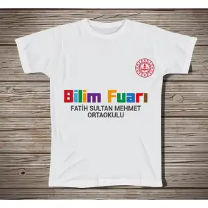 Okul Bilim Fuarı Tişört 77