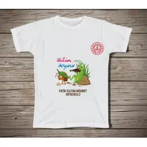 Okul Bilim Fuarı Tişört 79