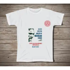 Okul Bilim Fuarı Tişört 81