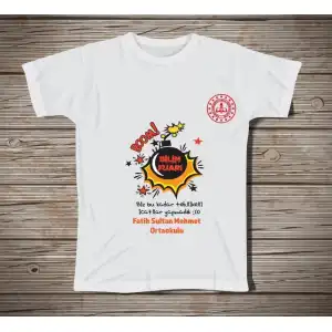 Okul Bilim Fuarı Tişört 85
