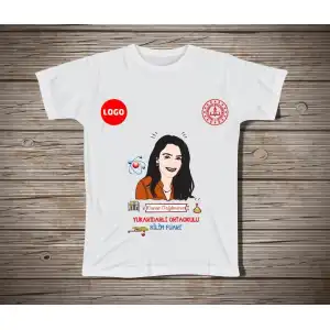 Okul Bilim Fuarı Tişört 91 (Canan Dağdeviren)