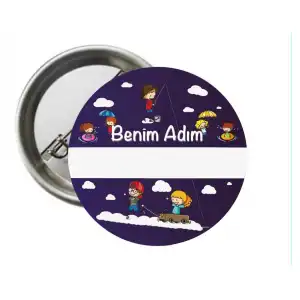 Okula Hoş Geldin İlk Güne Özel Hatıra Rozeti