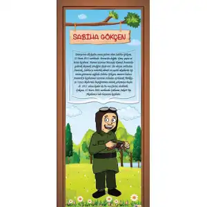 Sabiha Gökçen Kapı Giydirme