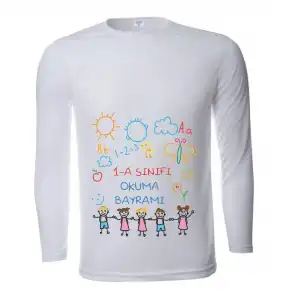 Uzun Kol Okuma Bayramı Tişörtü 2