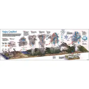 Yağış Çeşitleri Afişi (Posteri)