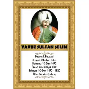 Yavuz Sultan Selim Afişi