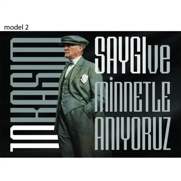 10 Kasım Atatürkü Anma Günü Afişi