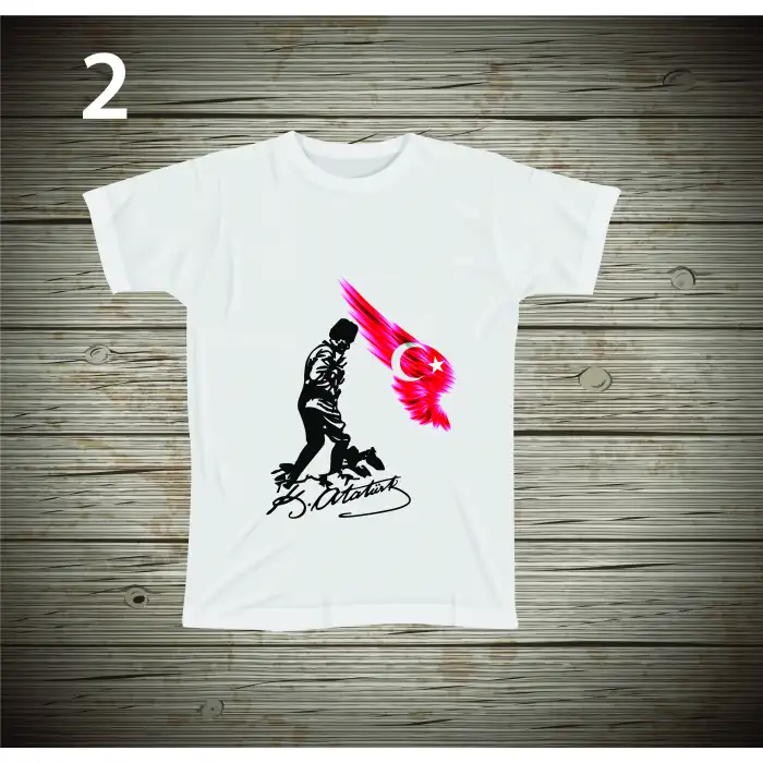 Atatürk Baskılı tişört