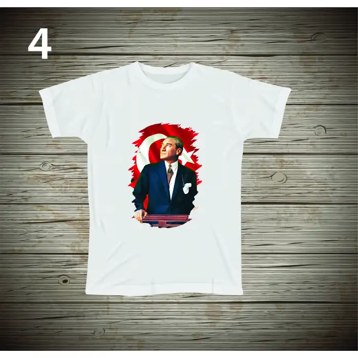 Atatürk Baskılı tişört