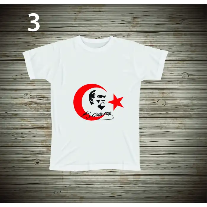 Atatürk Baskılı tişört