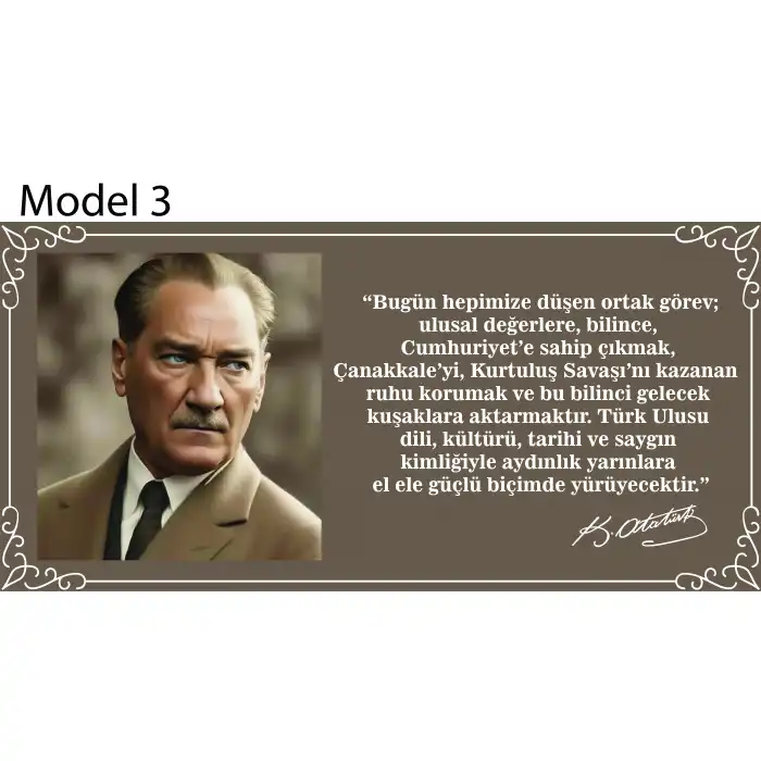 Atasözleri Afişi 3