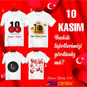 10 Kasım Atatürk Tişörtü