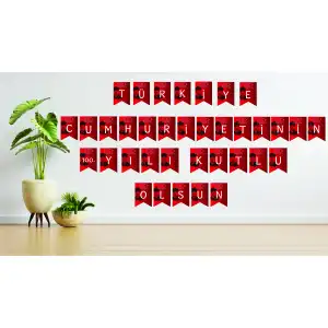 Cumhuriyetin 100. Yılı Bayrak Afişi