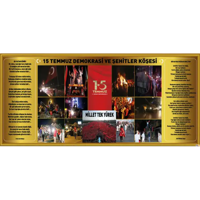 15 Temmuz Demokrasi ve Şehitler Köşesi 5