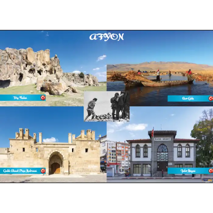 Afyon Resimleri Kolaj