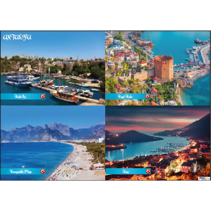 Antalya Fotoğrafları Kolaj