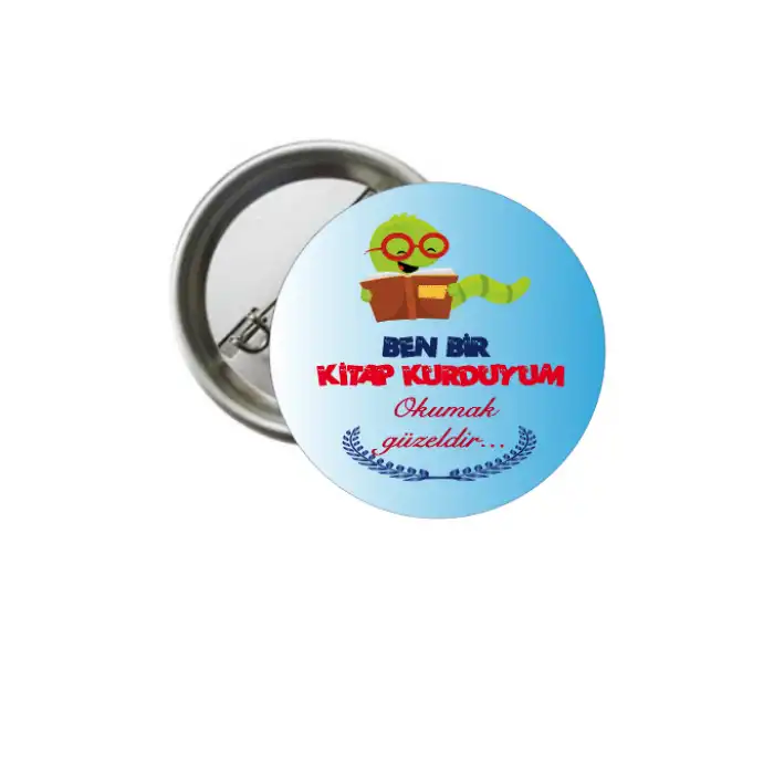 Kitap Kurdu Rozeti 4