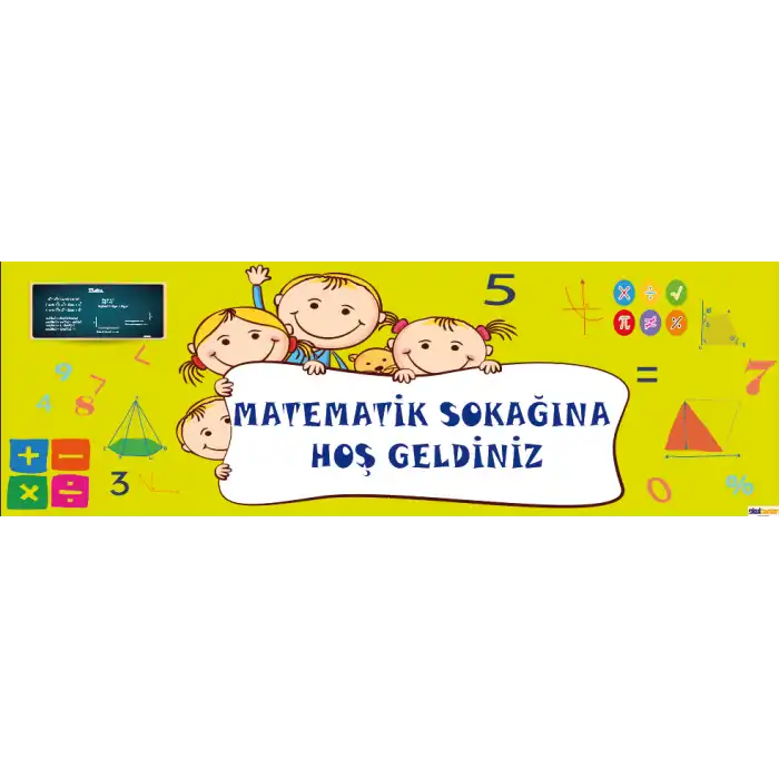 Matematik Sokağına Hoş Geldiniz Yazısı