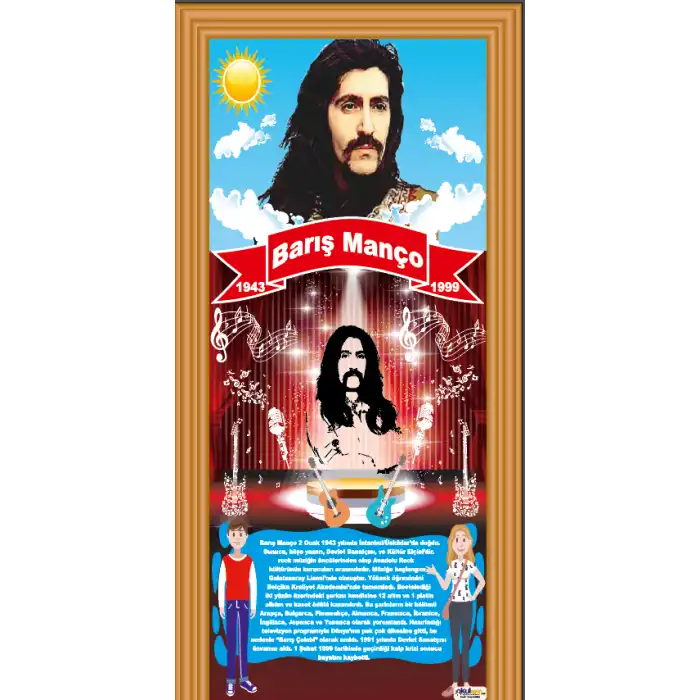 Barış Manço Kapı Giydirme