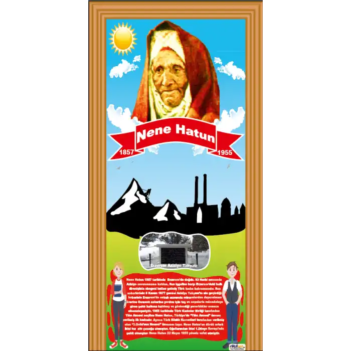 Nene Hatun Kapı Giydirme