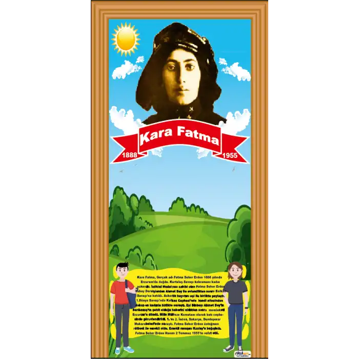 Kara Fatma Kapı Giydirme