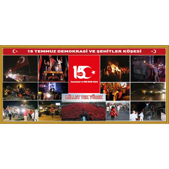 15 Temmuz Demokrasi ve Şehitler Köşesi
