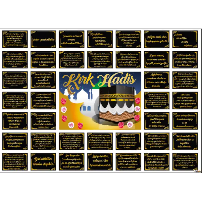 40 Hadis Afişi