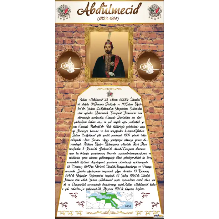 Sultan Abdülmecid Kapı Giydirme