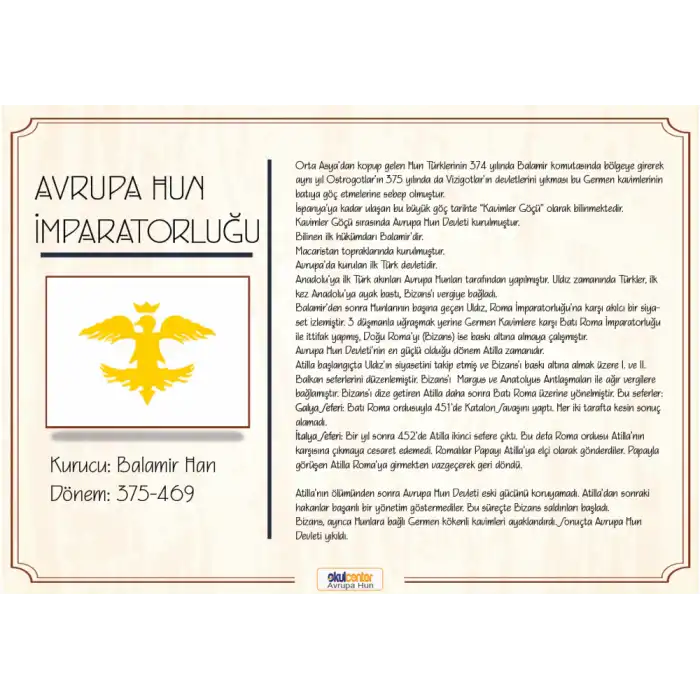 Avrupa Hun İmparatorluğu Afişi (Posteri)