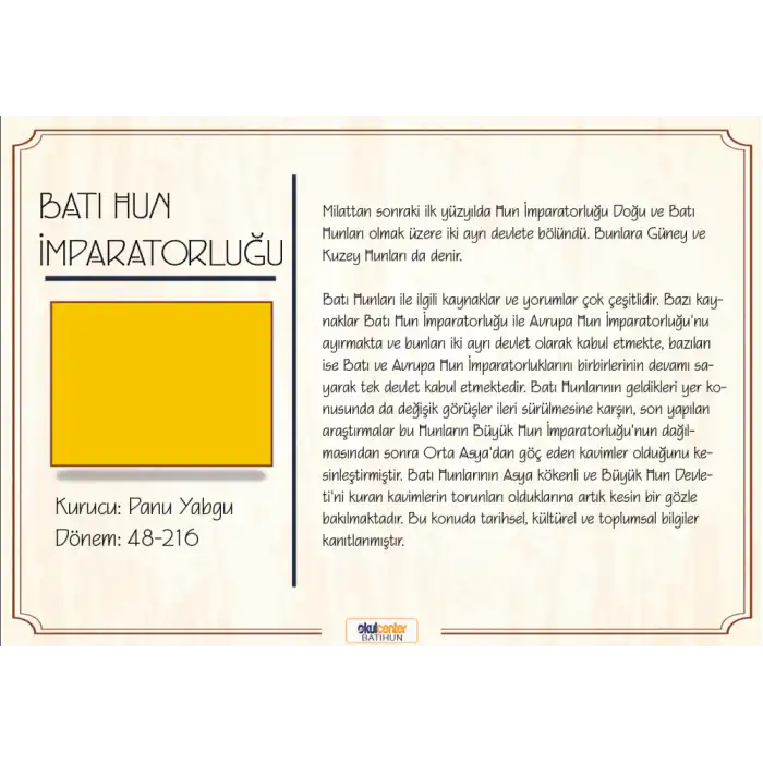 Batı Hun Afişi (Posteri)