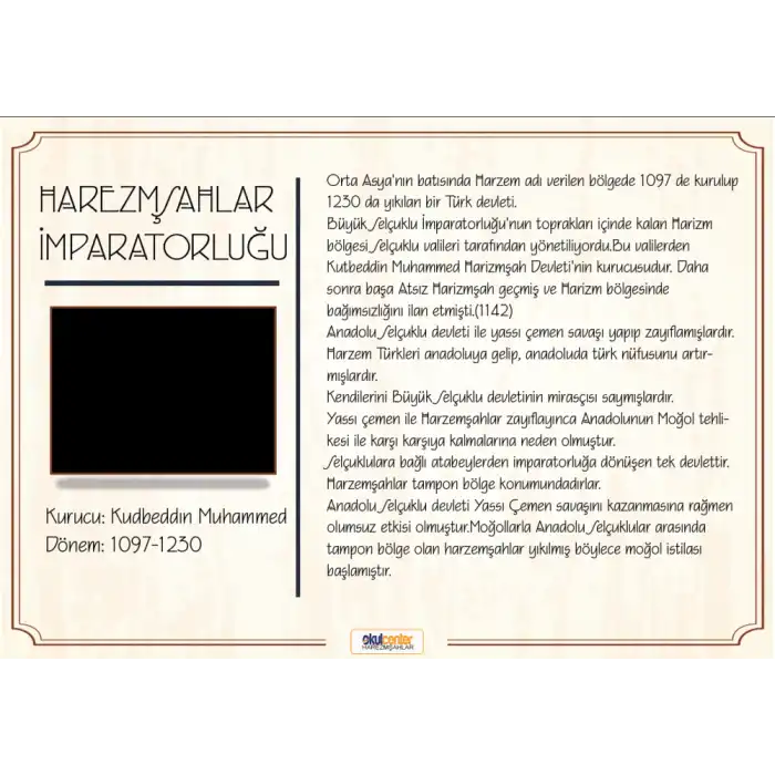 Harezmşahlar Afişi (Posteri)