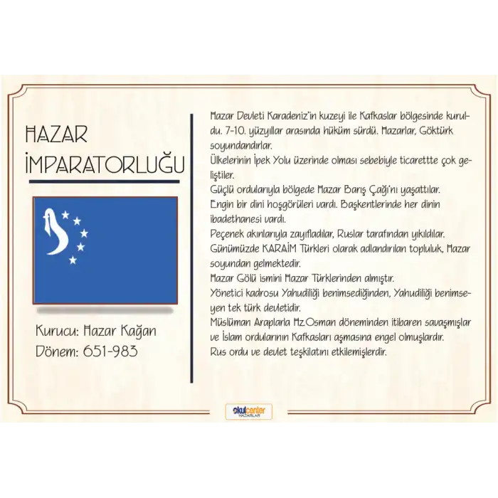 Hazar İmparatorluğu Afişi (Posteri)