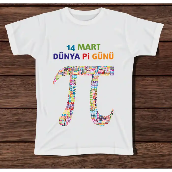 Pi Sayısı Tişörtü (Pi Günü)